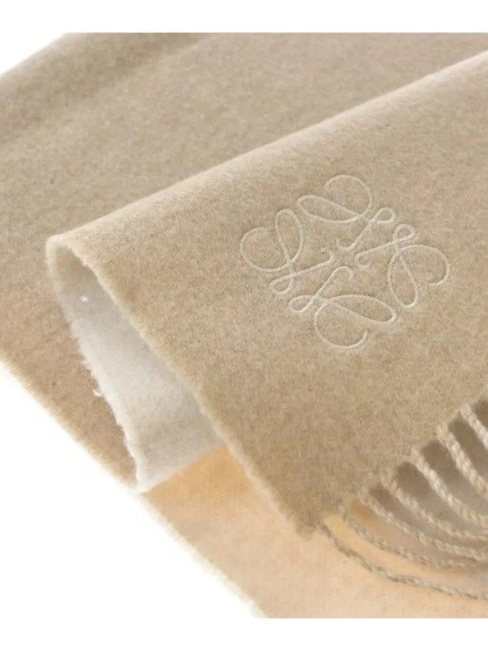 Loewe Scarf Beige